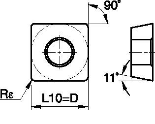Positive Inserts • SPMT-MP