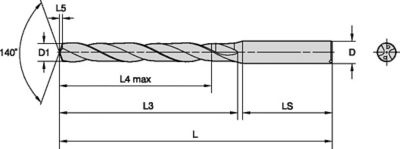 TDS453A • WM15PD™ • A-Shank • 8 x D