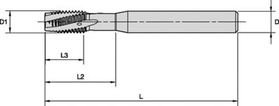 T321 • Form D Plug Chamfer • Through Coolant • Metric