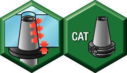﻿Shank - SK CAT(CV) Taper Face Contact