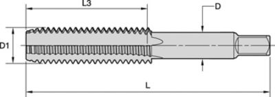 KHSST HAND • Fractional Sizes • Bottoming Chamfer