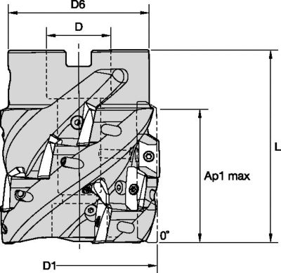 Mill 1-14™ • Helical Shell Mill • Inch