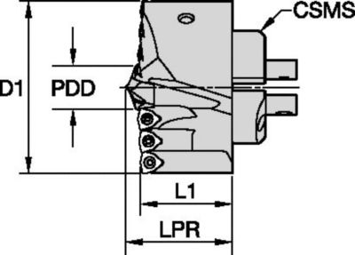 KSEM PLUS™ • A1ヘッド • 93.35～101.60 mm／3.675～4.000の径範囲″