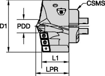 KSEM PLUS™ • B1 Head • Diameter 93.35 - 101.60mm / 3.675 - 4.000″