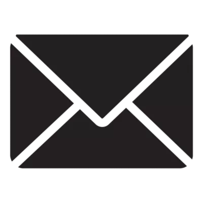 Black Envelope Icon