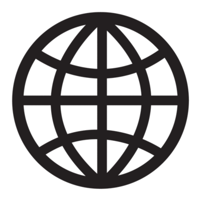 Black Globe Icon